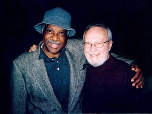 Houston Person, tenor sax and Jim Wilke, host of “Jazz Beat”, KPLU & NPR, Seattle, WA