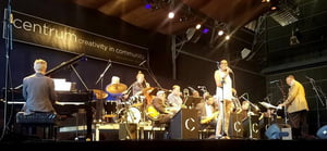 With the Centrum All Star Big Band