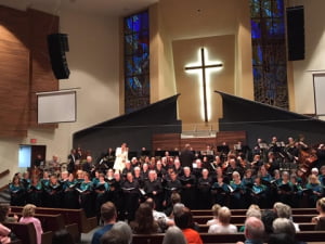My performance with the Richmond Orchestra and  Chorus, 2019