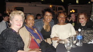 L to R: Rose Neely, Cecilia, Dee, Gail Boyd, Rosalie Soladar