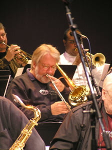 Jiggs Whigham and Terell Stafford (trumpet, back/right)