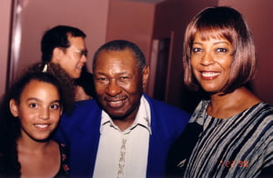 My daughter Dalana and Freddy Cole
Retro, 1998