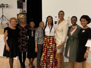 Me and members of the 2020 National Congress of Black Women Foundation